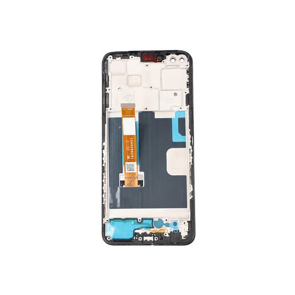 OPPO Reno 4Z 5G Skärm med LCD Display & Ram Original - Svart