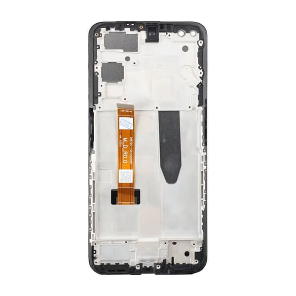 Realme X50 5G/X3 superzoom Skärm med LCD Display & Ram OEM - Svart
