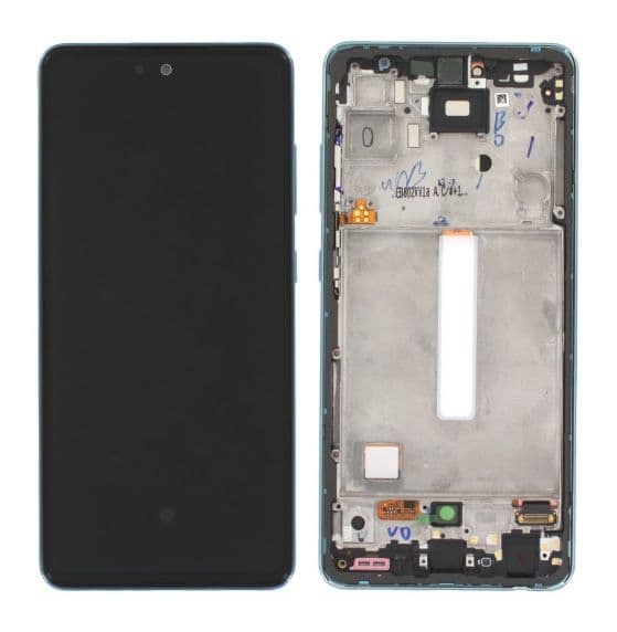 Samsung Galaxy A52 4G/5G Skärm LCD Display Glas Original – Blå