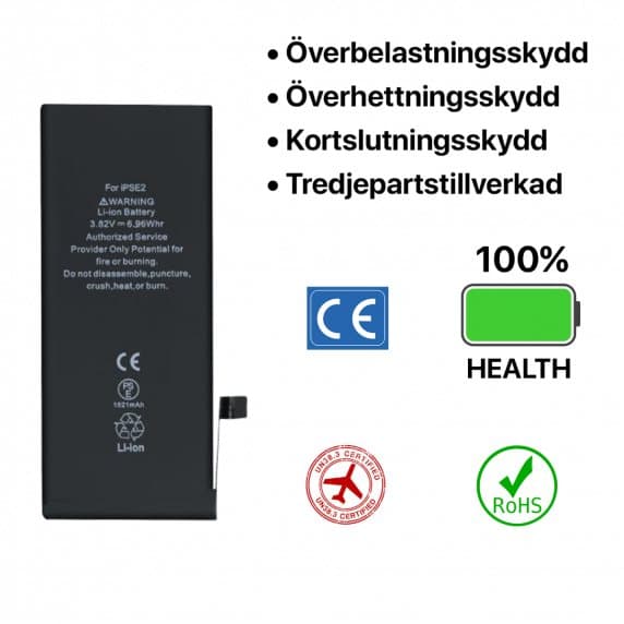 iPhone SE 2020 Batteri i Högsta Kvalitet