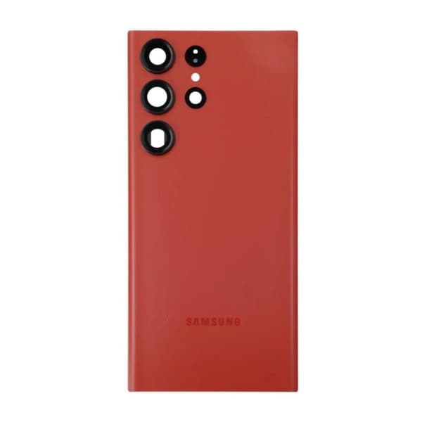 Samsung Galaxy S23 Ultra Baksida - Röd
