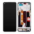 Miniatyrbild 1 av 3: OPPO A74 5G Skärm med LCD Display & Ram Original - Svart