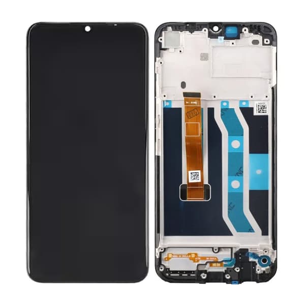 Realme C25y Skärm med LCD Display & Ram Original - Svart
