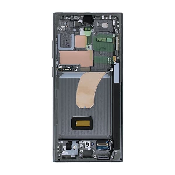Samsung Galaxy S23 Ultra Skärm med LCD Display - Grön