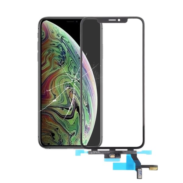 iPhone XS Glas/Touchskärm med OCA-film