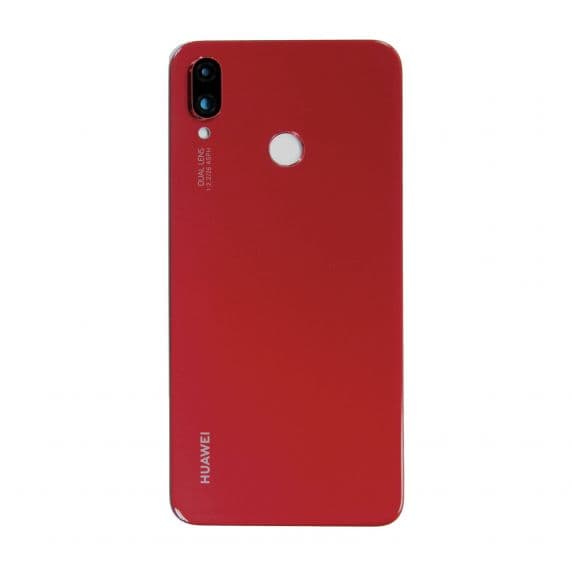 Huawei P Smart Plus Baksida OEM med tejp – Röd