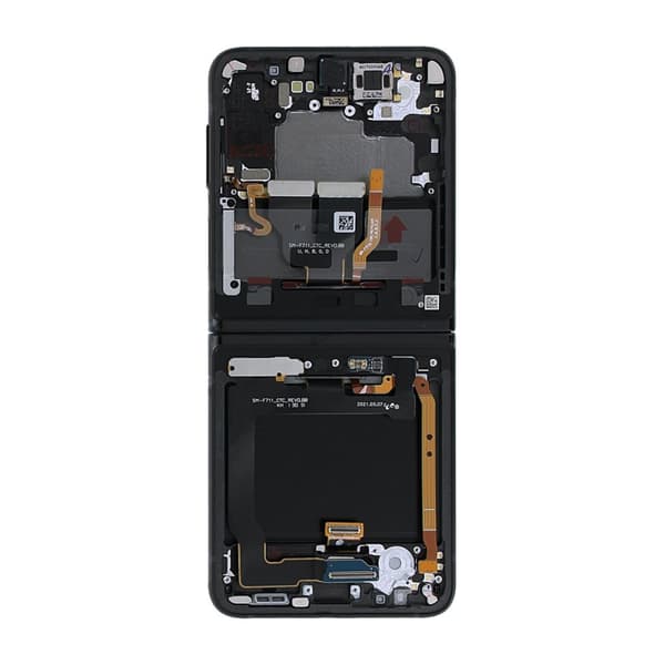 Samsung Galaxy Z Flip 3 5G Skärm med LCD Display - Svart