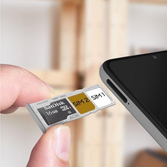 Samsung Galaxy A32 4G Simkortshållare - Lila