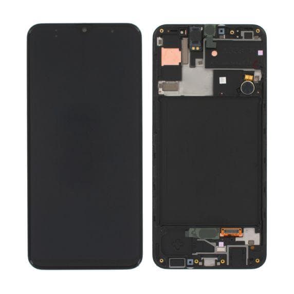 Samsung Galaxy A30s LCD Skärm med Display Original - Svart