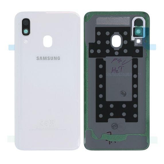 Samsung Galaxy A40 Baksida Original - Vit