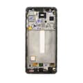 Miniatyrbild 3 av 3: Samsung Galaxy A52s 5G Skärm med LCD Display Original - Vit