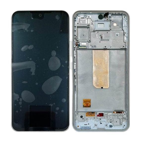 Samsung Galaxy A54 5G Skärm med LCD Display - Vit