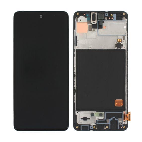 Samsung Galaxy A51 LCD Skärm med Display Original - Svart
