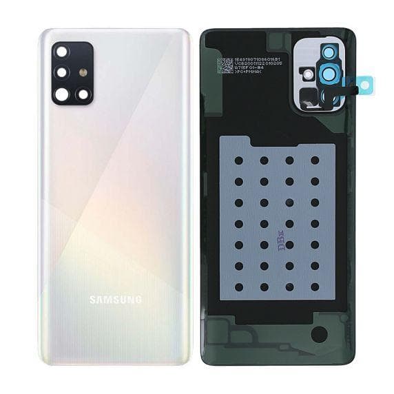 Samsung Galaxy A71 Baksida Original - Silver