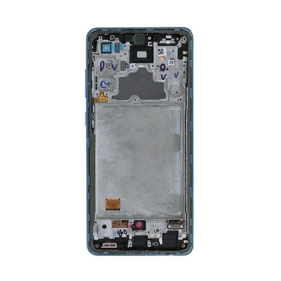 Samsung Galaxy A72 Skärm med LCD Display Original - Blå