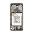 Miniatyrbild 3 av 5: Samsung A72 4G Skärm med LCD Display + Batteri Original - Vit
