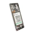 Miniatyrbild 5 av 5: Samsung A72 4G Skärm med LCD Display + Batteri Original - Vit