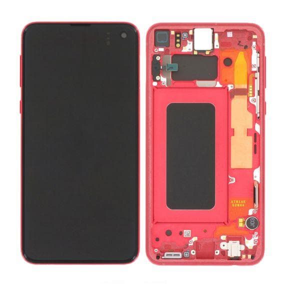 Samsung Galaxy S10e Skärm med LCD Display Original - Röd