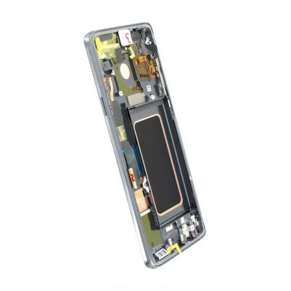 Samsung Galaxy S9 Plus Skärm med LCD Display Original - Titanium Grå