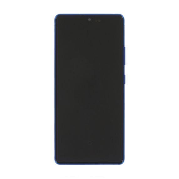 Samsung Galaxy S10 Lite Skärm med LCD Display Original - Blå