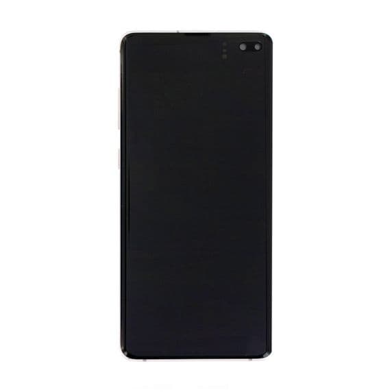 Samsung Galaxy S10 Plus Skärm med LCD Display Original - Vit