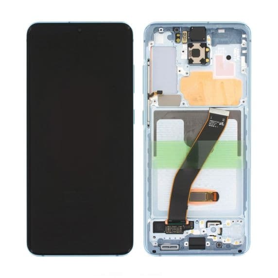 Samsung Galaxy S20 5G Skärm med LCD Display Original - Blå