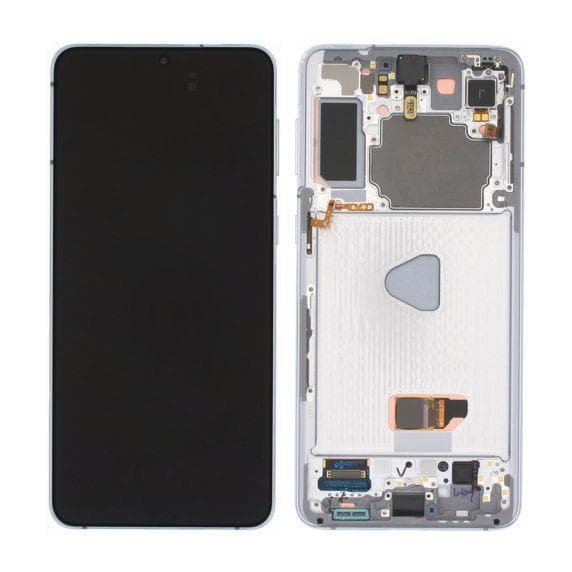 Samsung Galaxy S21 Plus 5G Skärm med LCD Display Original - Silver