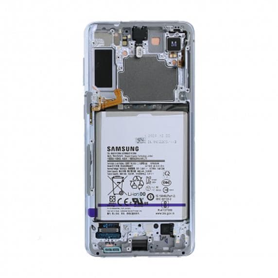 Samsung Galaxy S21 Plus 5G Skärm med LCD Display och Batteri - Silver