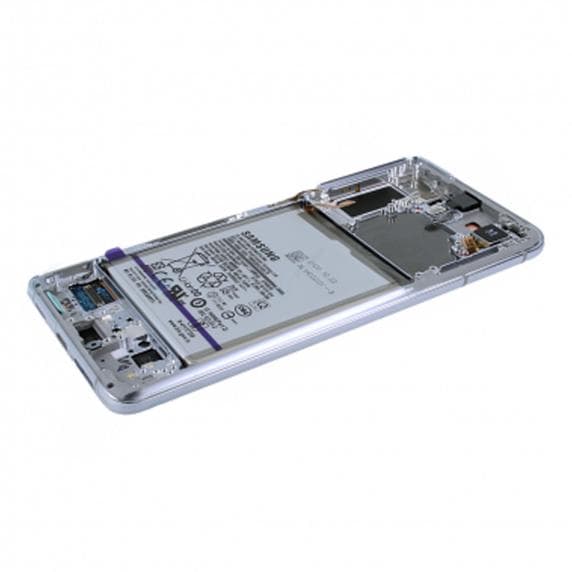 Samsung Galaxy S21 Plus 5G Skärm med LCD Display och Batteri - Silver