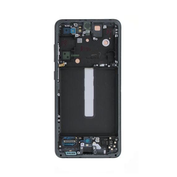 Samsung Galaxy S21 FE Skärm med LCD Display Original - Grafit/Svart