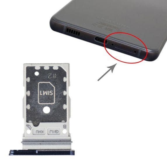Samsung Galaxy S21 FE Simkortshållare - Lila