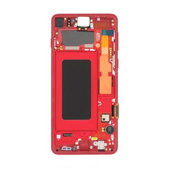 Samsung Galaxy S10 Skärm med LCD Display Original - Röd