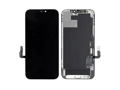 iPhone 12/12 Pro Glas med LCD display - Svart