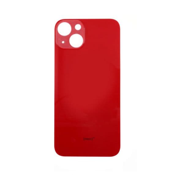 iPhone 13 Baksida Glas med tejp – Röd