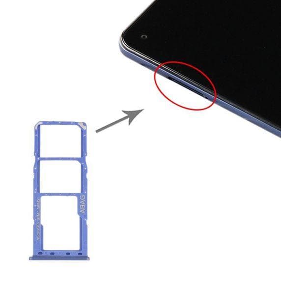 Samsung Galaxy A21s Simkortshållare - Blå