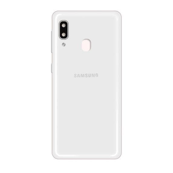Samsung Galaxy A20e Baksida - Vit
