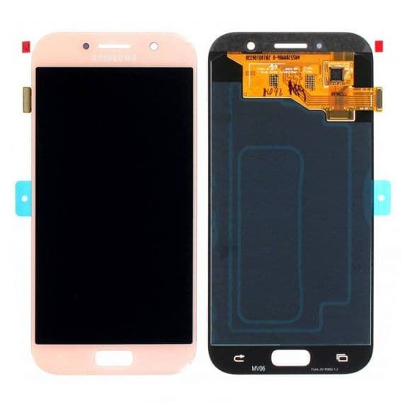 Samsung Galaxy A5 2017 LCD Skärm med Display Original - Rosa