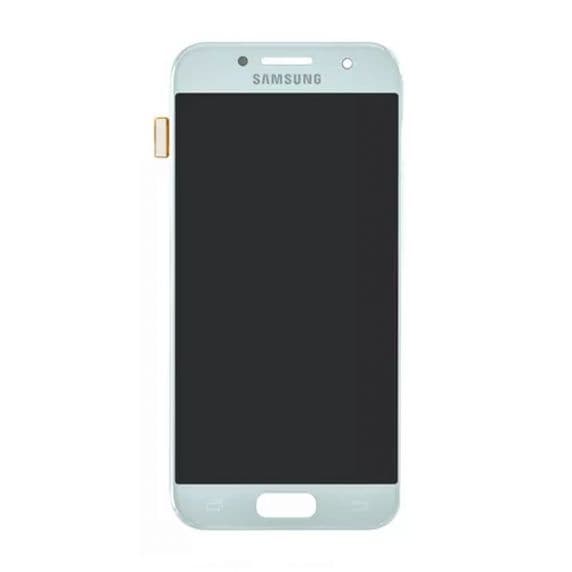 Samsung Galaxy A3 2017 LCD Skärm med Display Original - Blå