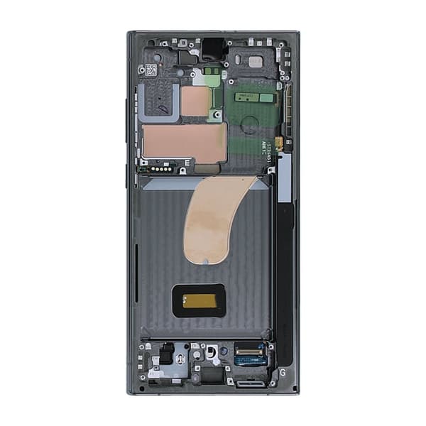 Samsung Galaxy S23 Ultra Skärm med LCD Display Original - Grön