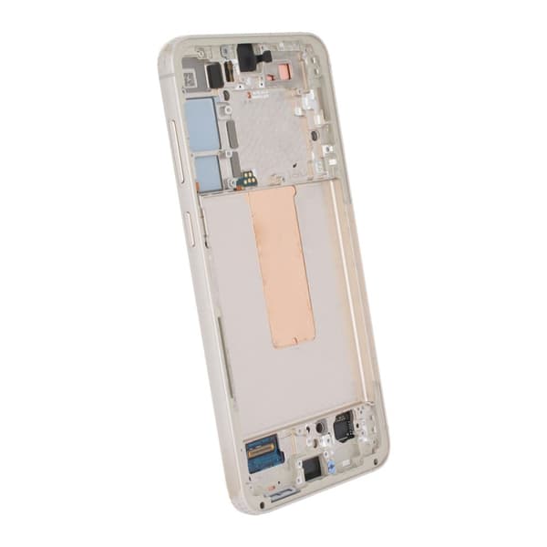 Samsung Galaxy S23 Plus Skärm med LCD Display Original - Kräm