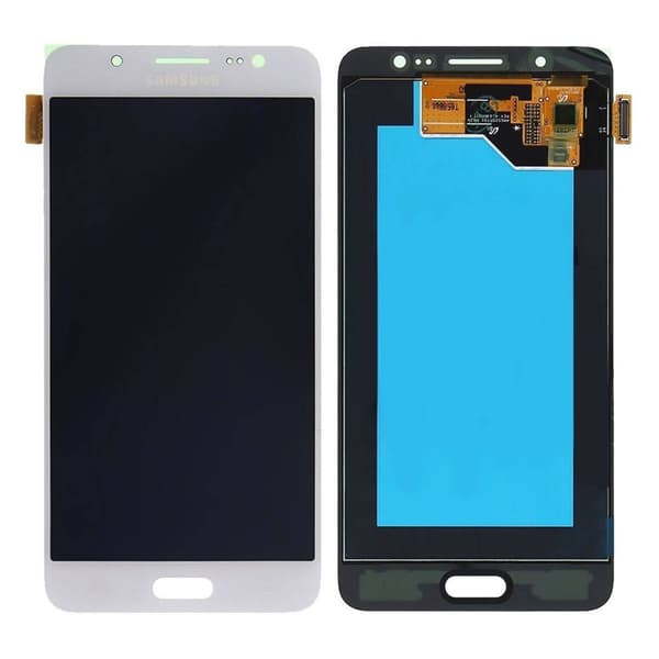 Samsung Galaxy J5 2016 Skärm med LCD Display Original - Vit