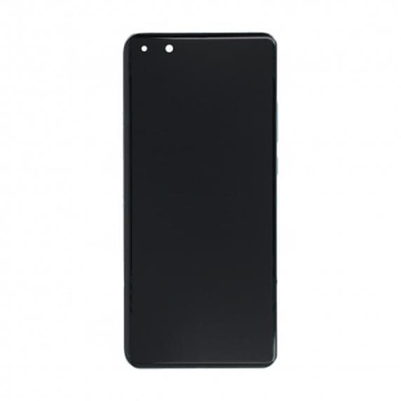 Huawei P40 Pro Skärm/Display med Batteri Original - Silver