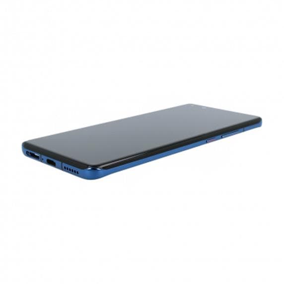 Huawei P40 Pro Skärm/Display med Batteri Original - Blå
