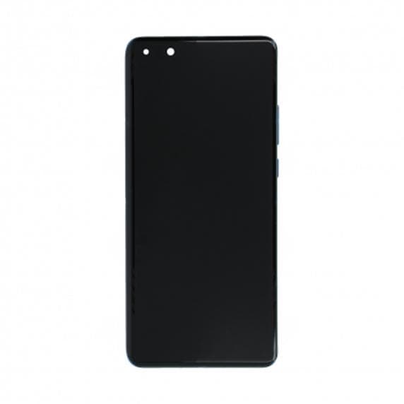 Huawei P40 Pro Skärm/Display med Batteri Original - Blå