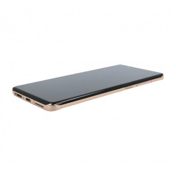 Huawei P40 Skärm/Display med Batteri Original - Guld