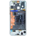Miniatyrbild 2 av 2: Huawei P30 Lite Edition Skärm/Display med Batteri Original - Vit