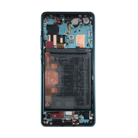 Huawei P30 Pro Skärm/Display med Batteri Original - Aurora Lila