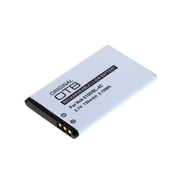 Mobiiliakku BL-4C Nokialle - 750mAh