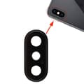 Pikkukuva 1 / 3: iPhone XS/XS Max Kameralins med Ram - Svart