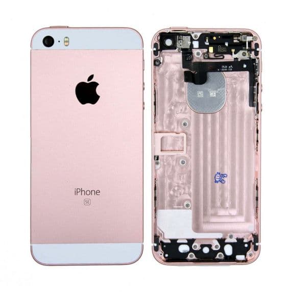 iPhone SE Baksida/Ram – Roséguld